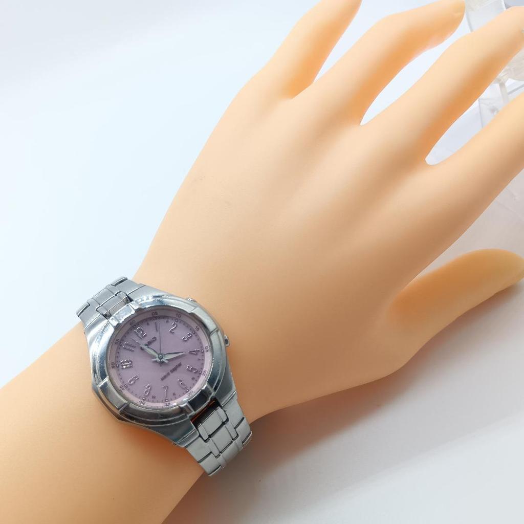 [USED] 295 Solar Radio-Controlled Watch, Working Casio Wave Ceptor, Ladies' Watch