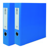Midas D-ring Composite Binder Nameplate Type 3-hole A4 7cm, Blue, 2 Pcs.