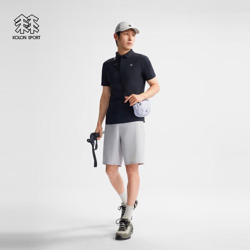 Мужская охлаждающая футболка-поло Kolon Sport с защитой UPF40+ CARVICO
