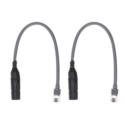 1 пара SPX Male to RJ45 адаптер Female Connector для Gen 3 V3 прямоугольный спутниковый кабель-удлинитель