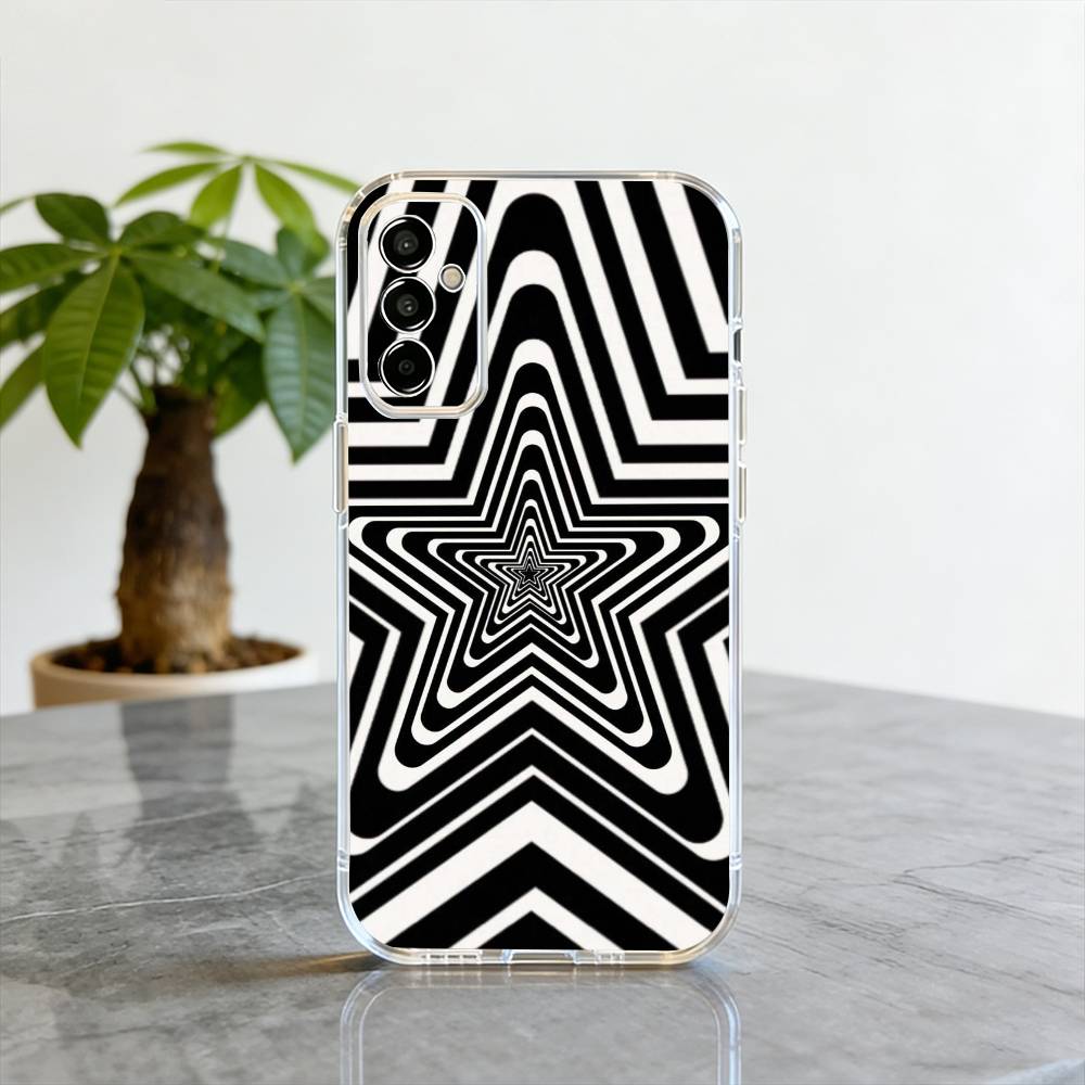 Головокружение Чехол для телефона для SamsungA10,12,20,21S,30,31,40,50,51,52,70,71 Прозрачная крышка