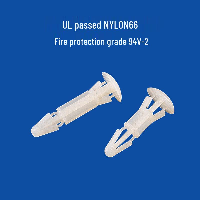 Стойки KSS с плоской головкой, Огнестойкость UL 94V-2, Экологичные, Серия RS, 100 шт./пакет