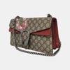 [Pre-Owned] Dionysus GG Blooms Tiger Head Buckle Logo Canvas And Leather Chain Shoulder Bag - Very Good #1IWSGY5