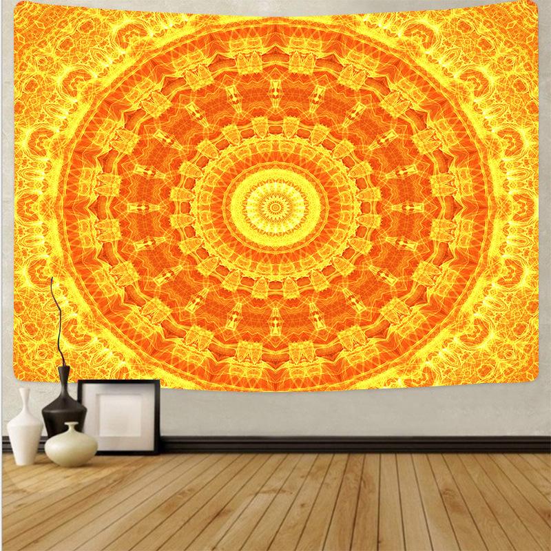 Tapestry Colorful Flow Paint Wall Hanging Mandala Tapestries Modern Art Psychedelic Home Decor Wall Decor