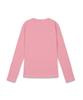 MACKY Daisy Patch Slim T-Shirt Pink