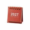 Standing Base 2027 Desk Calendar Mini Flip Calendar New Mini Calendar  Daily Planning