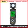 SMART SENSOR Mini Digital Lux Meter LCD Display Handheld Illuminometer Luminometer Photometer Luxmeter Light Meter 0-200000 Lux