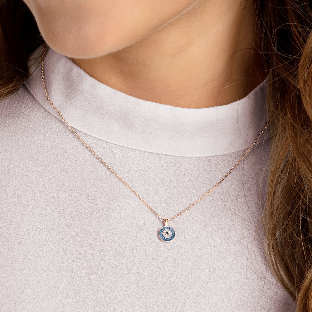 Swarovski К счастью, Ожерелье с кристаллом от сглаза Женское ожерелье 5468919