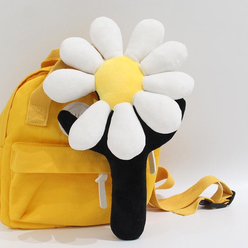 KPOP Daisy Plushs Doll Light Stick Shaped Fan Support Toy For GD Fans Soft Flower Stuffed Toy For Bag Decoration Collection