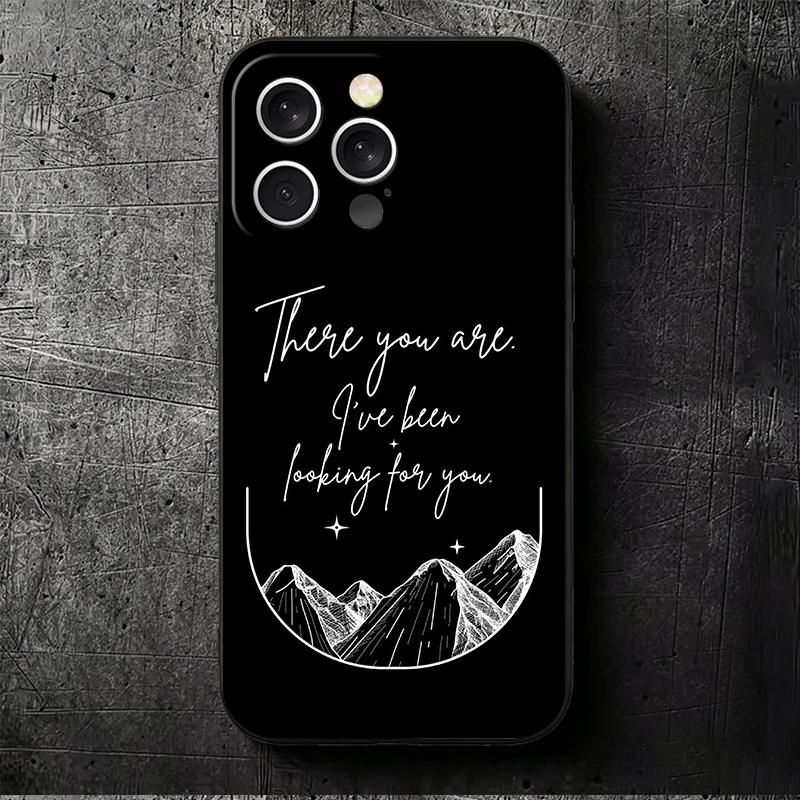 Чехол для телефона 'Двор Тумана и Ярости' Город ВЕЛАРИС Мягкий для iPhone 16 16E 17 Air 15 Pro Max 14 Plus 13 Mini 11 12 7 Черный Чехол Задняя S