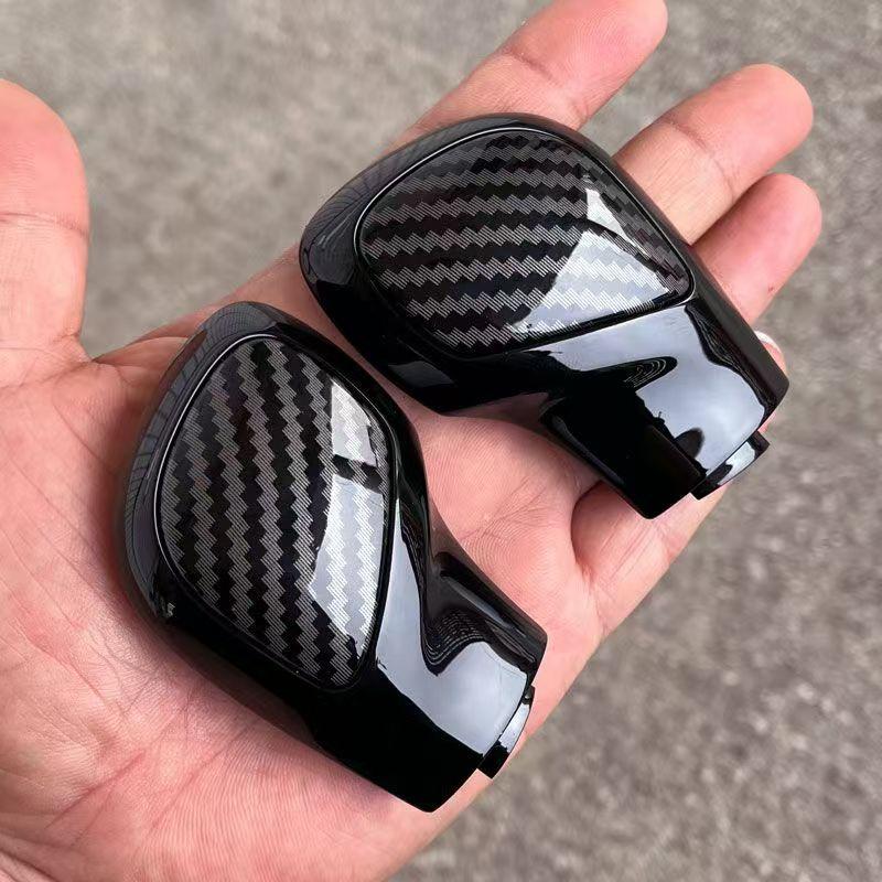 Carbon Fiber Car Gear Shift Knob Replacement Dsg for vw volkswagen Scirocco 2009 2010 2011 2012 2013 2014 2015 2016 Cover Kits
