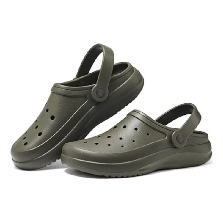Skechers Foamies Дышащие Удобные Клоги Мужские клоги Зеленые 243250-OLV