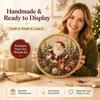 Handmade Pearl Diamond Art Kit Four Seasons Holiday Hanging Wreath Pearl Art Wreath Set  Christmas