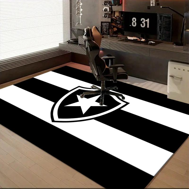 1PC Botafogo fc Rug Game Carpet, Floor Mat for Bedroom Living Room Entryway Rug, Home Decor Idea Gift for Christmas birthday