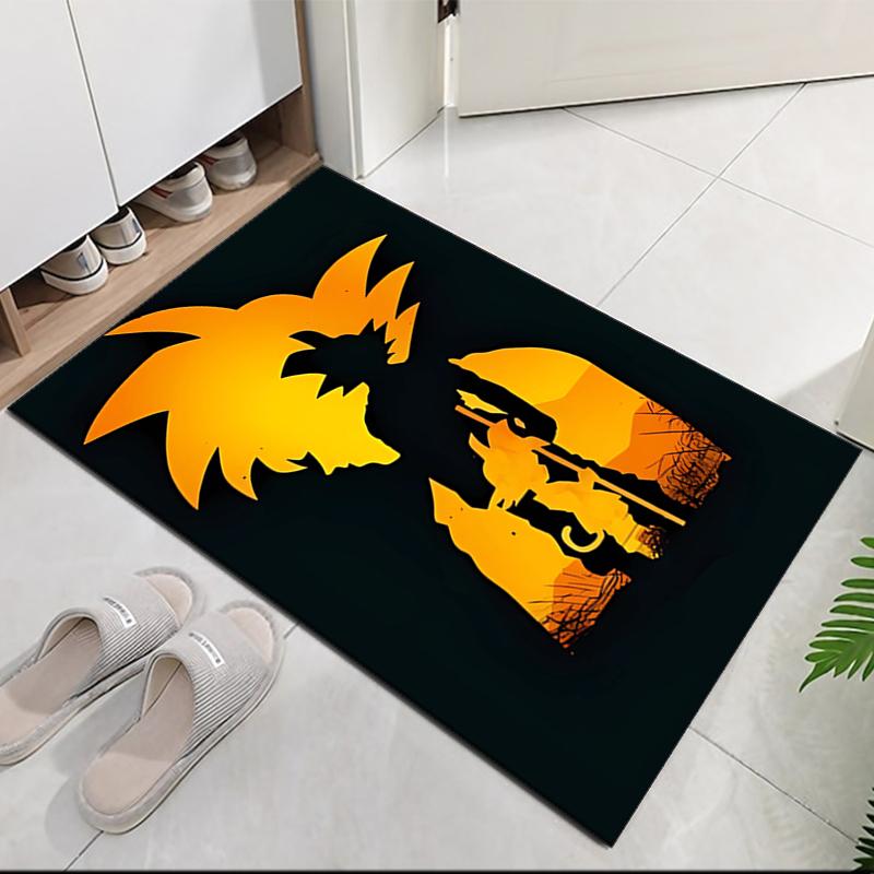 Dragon Ball Printed Carpet, for Office Chair Living Room Bedroom Kitchen Room Decor Gifts.