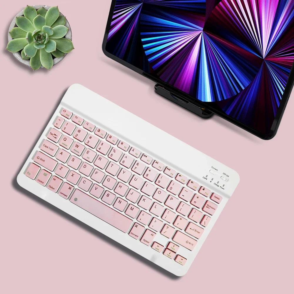 Multilingual Keyboard For Tablet Android 2025 iOS Windows Wireless Mouse iPad Samsung Xiaomi Pad Rechargeable Bluetooth Keyboard