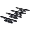 Oikabio 4 Pack 4" Black Boat Cleats Kayak Cleats Boat Dock Cleats for Boat,