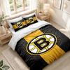 Bedding Set 1 Duvet Cover 2 Pillowcases Boston Bruins Print Bedroom Home Decoration