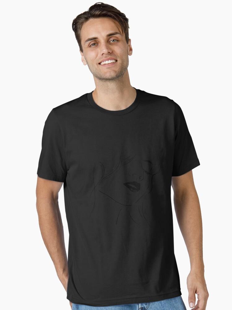 Visage visage femme t-shirt Essential T-Shirt
