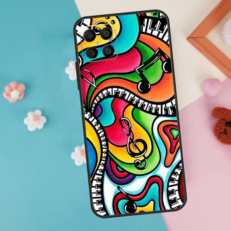 Музыкальный чехол с клавишами пианино для Honor 200 Pro 50 70 90 X9a X8a X8 X9 X8b X9c X9b Honor Magic 7 5 6 Lite Pro Чехол