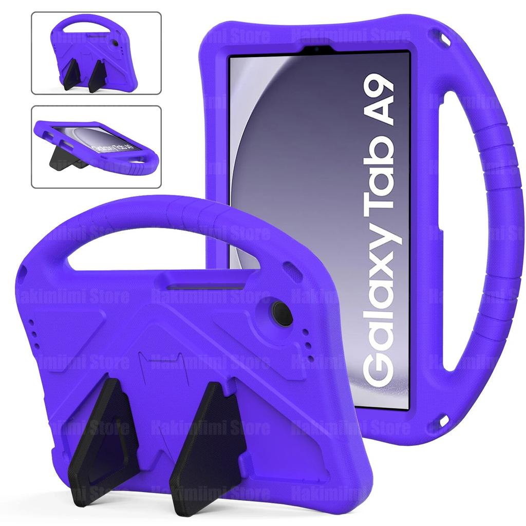 Kids Case for Samsung Galaxy Tab A9 2023 Released EVA Shockproof Stand Hand-Held for Samsung Galaxy Tab A9 Plus Shockproof Cover