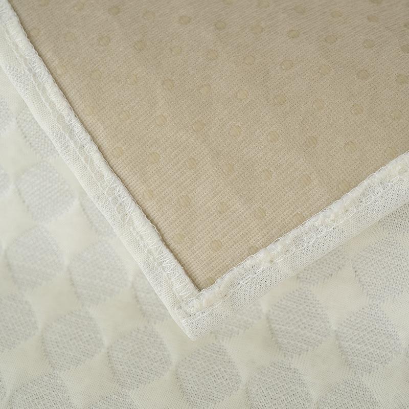 New Summer Cool Ice Silk Sofa Cushion High-End Skirt Special-Shaped Seat Cushion Straight Row Sofa Mat Cover Cloth