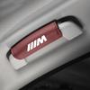 1 pair Leather Car Roof Pull Handle Gloves Armrest Cover For BMW M Emblem E90 E60 E46 E39 F30 F10 E87 X3 X5 X1 G30 G20 Accessory HC0