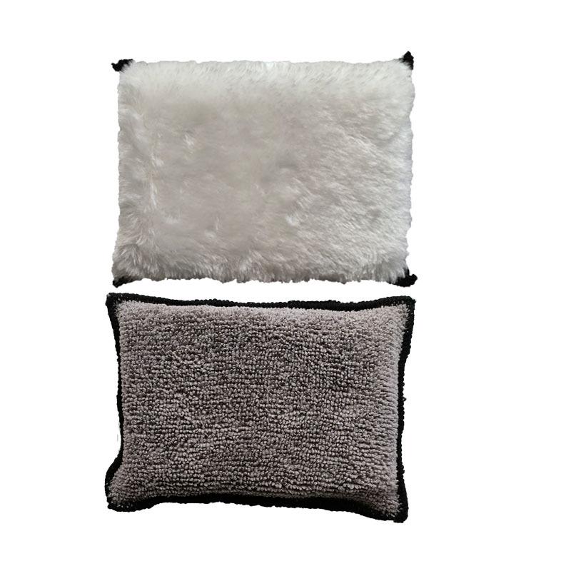 Polyester Filament Interior Cleaning Brush and Sponge Set for Cars