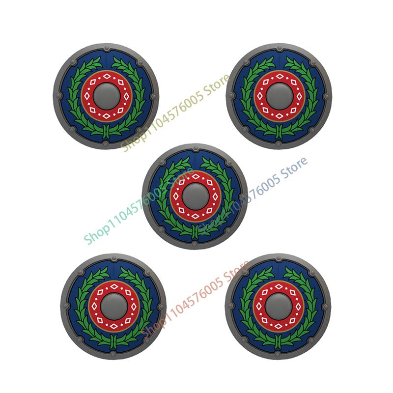 Средневековый Рим Щит Военные Строительные Блоки Фигурка Римского Солдата Воина Рыцаря Лучник Фартук Плащ Аксессуары Кирпичная Игрушка Подарок