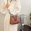 Trendy Spring Solid Color Underarm Bag For Women Chic Stylish Shoulder Bag