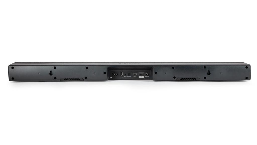 Denon Soundbar DHT-S218K with Built-in Dual Subwoofers, Dolby Atmos & Lossless Audio Support, Black