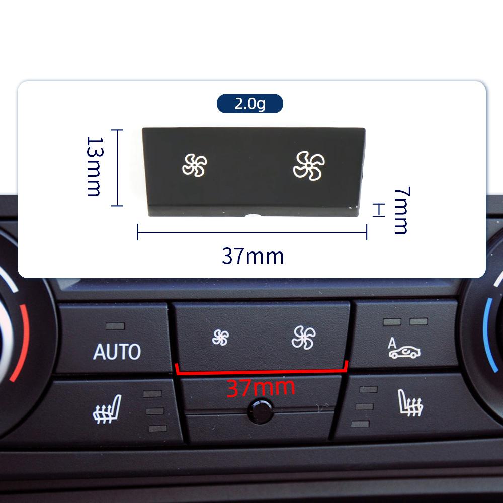 For BMW 1 3 X1 X3 Series E87 E84 E90 E91 E92 E93 F25 Car Dashboard Air Conditioning Ventilation Control AC Button 64119344143