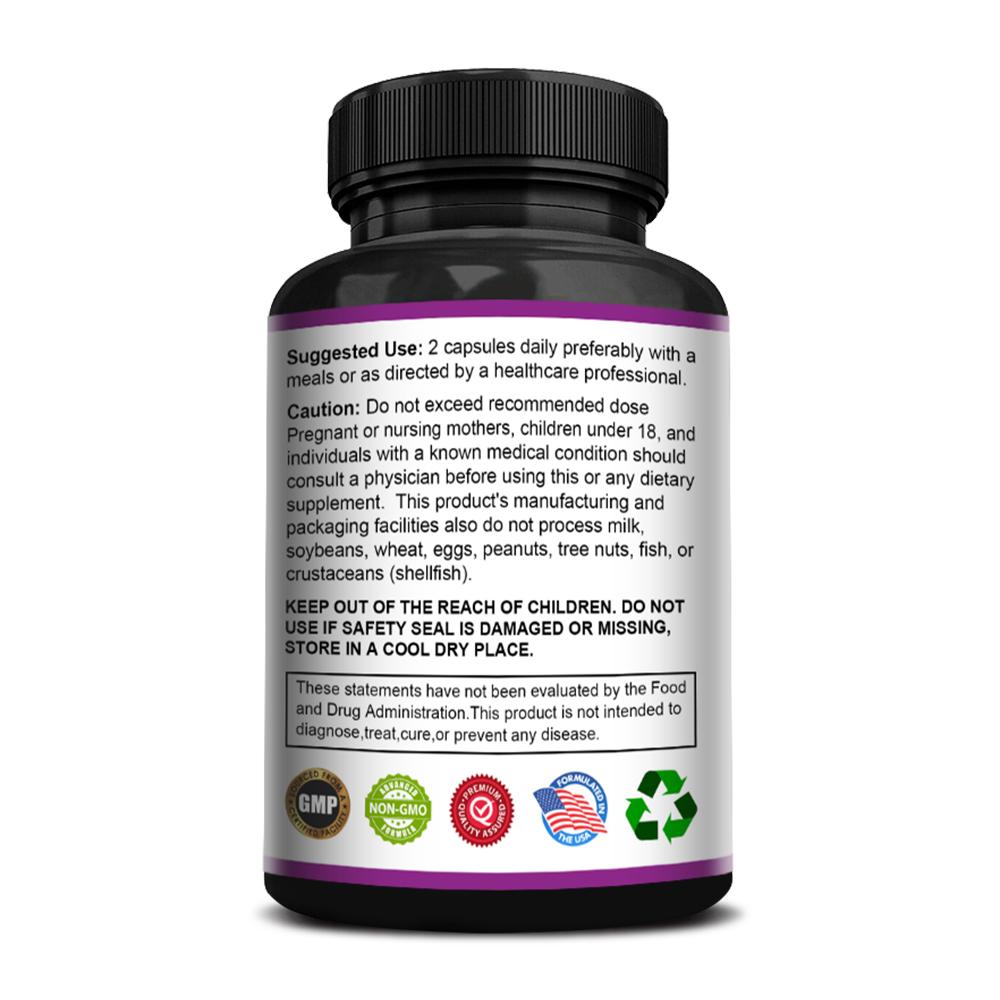 Fearather Lung Healthy 1375mg 120 Capsules Dietary Supplement