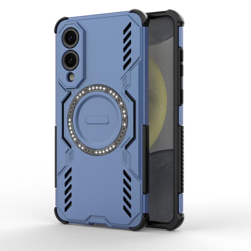 Магнитный Роскошный Бронированный Противоударный Чехол Для Samsung S25 Edge Capa Цветной Жесткий Противоударный Круглый Магнитный Samsung Galaxy S25 Edge