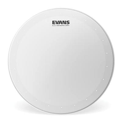 EVANS Genera Dry B14DRY Пластик для барабана (Кольцо управления 10мил + 2мил с вентиляционными отверстиями), 14-дюймовый [Официальный японский продукт]