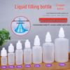 Small Plastic Dropper Bottles - 5ml, 10ml, 20ml - Empty Medicine Dispensing Bottles