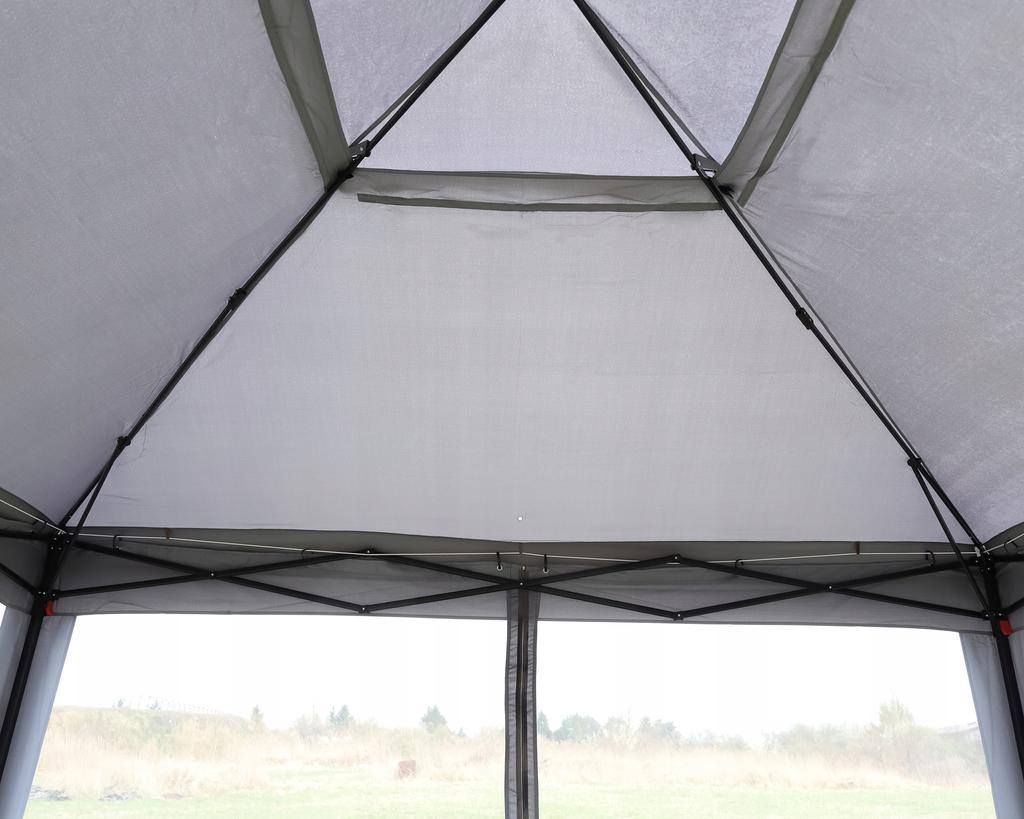 PAVILION CAMPING GARDEN TENT foldable MOSQUITO NET gazebo 3m x 3m