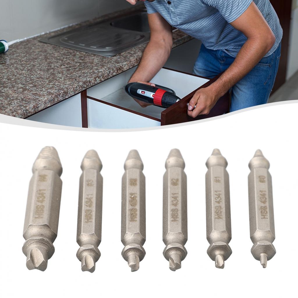High Speed Steel Damaged Screw Extractor Set Woodworkers Artists Quality
