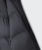 Musinsa Standard Non-Quilted Hooded Padded Jacket [Iron Grey]