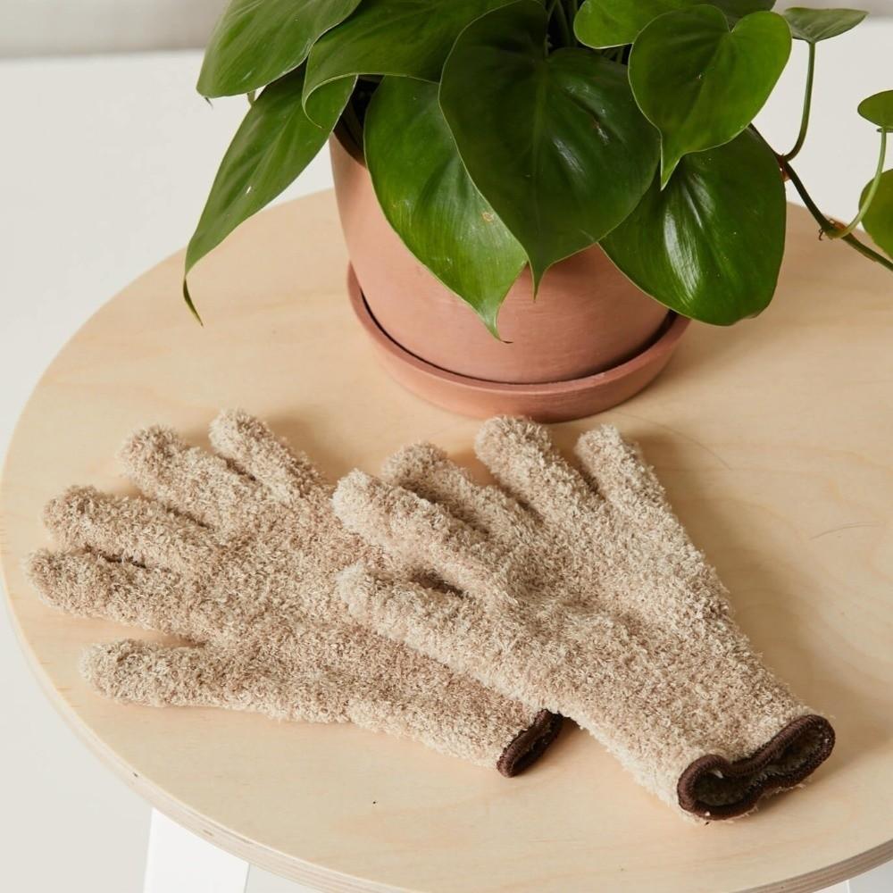 1 Pair Comfortable Microfiber Cleaning Gloves Super Soft Household Gloves  House Cleaning