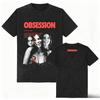 Obsession Фильм Хоррор Футболка Хлопок Винтажная Стиранная 2026 Футболка Для Унисекс Унисекс Хип-хоп Уличная Одежда