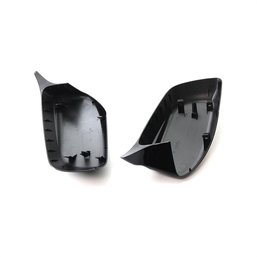 Для BMW 5 серии E60 E61 E63 E64 2004-2007 Корпус лампы зеркала Крышка зеркала заднего вида Глянцевый черный 51167078360 51167078359