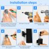 Stainless Steel Wall Mounted Hand Soap Dispenser Manual Soap Dispenser Hotel Liquid Soap Dispenser Home Bathroom Accessories