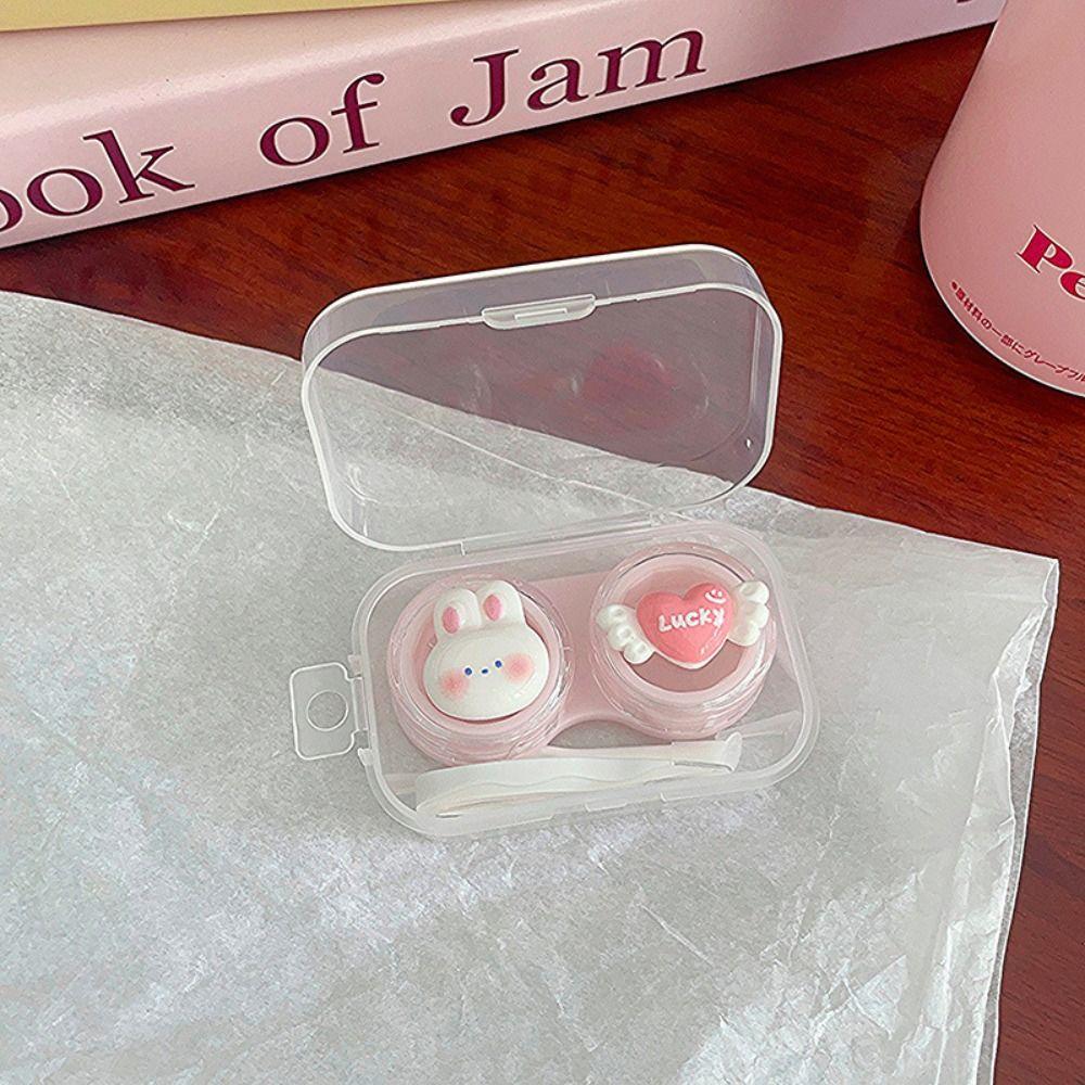 Портативный футляр для контактных линз, мини-инструмент для ухода за линзами, новый ящик для хранения контактных линз