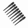 100pcs Plastic Dart Spots Needle Soft Tips Replacement Set Accessory for Electronic Darts Black