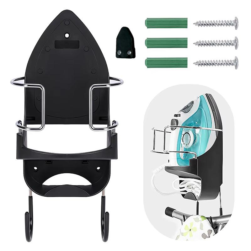 1 шт. настенный держатель для утюга термостойкий портативный крючок для подвешивания удобная вешалка для гладильной доски стеллаж для хранения органайзер для комнаты