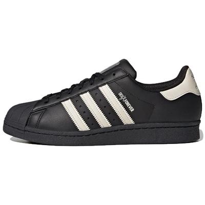 Оригинальные кроссовки Superstar 80S Удобные Универсальные Низкие Кроссовки Унисекс Черные Белые IF6291