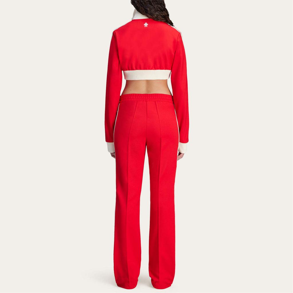 Adidas X Avavav Cropped Track Top Better Scarlet Women Tops Red JG8784