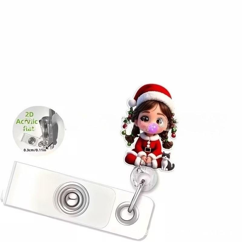 Мультяшная медицинская выдвижная пряжка, лицензия на работу для врача и медсестры, креативный ремешок, легко вытягиваемая пряжка, сертификат, фирменное наименование