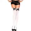 Women's Fashion Stretch Lace Bow Thigh High Stockings Over The Knee Sexy Socks